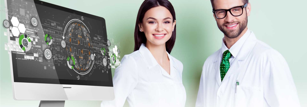 Hintergrundgrafik für IT und EDV Betreuung für Zahnärzte